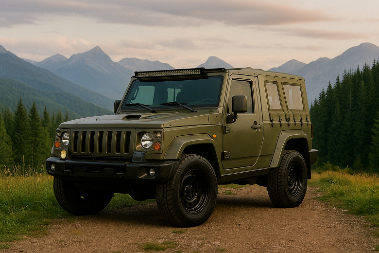 Более хардкорный, чем Pajero. В России продают редчайший армейский рамный внедорожник Mitsubishi Kogata-73